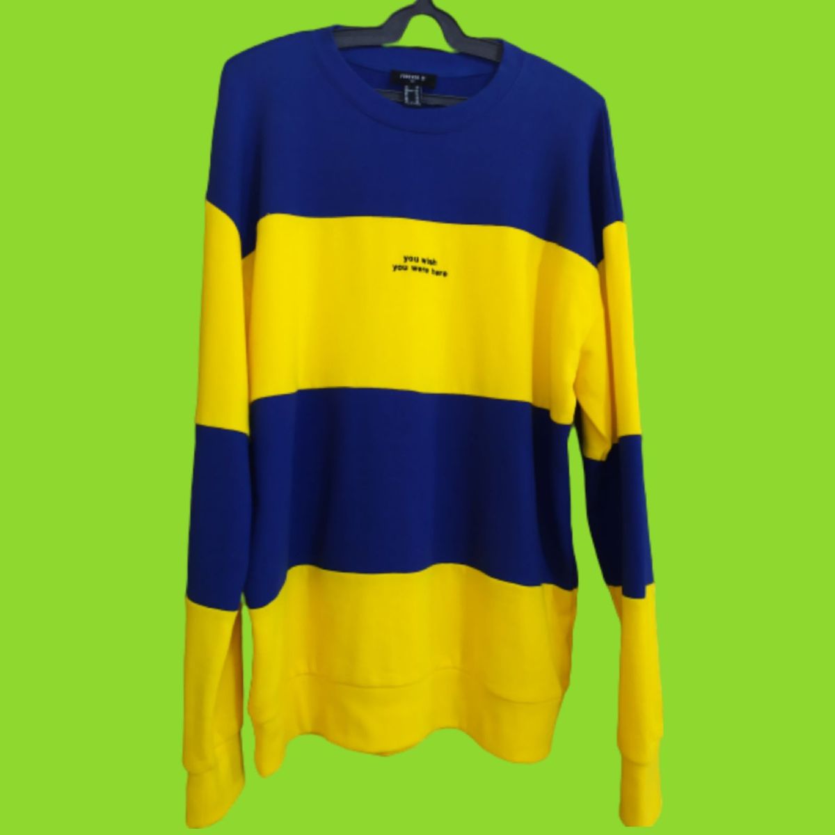 moletom amarelo forever 21