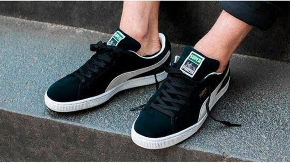 tenis puma suede preto feminino