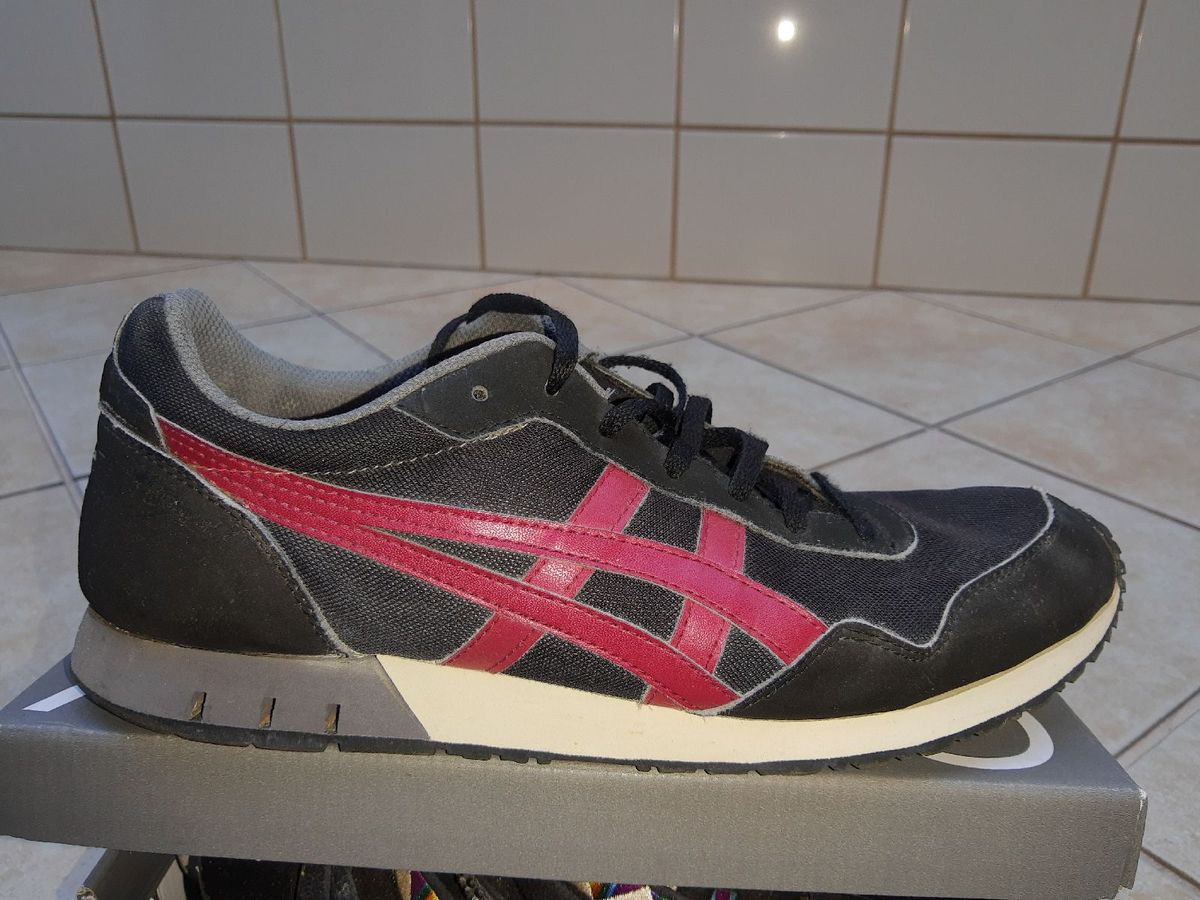 tênis asics tiger curreo preto