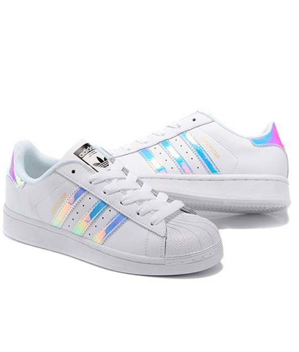 adidas superstar holográfico feminino