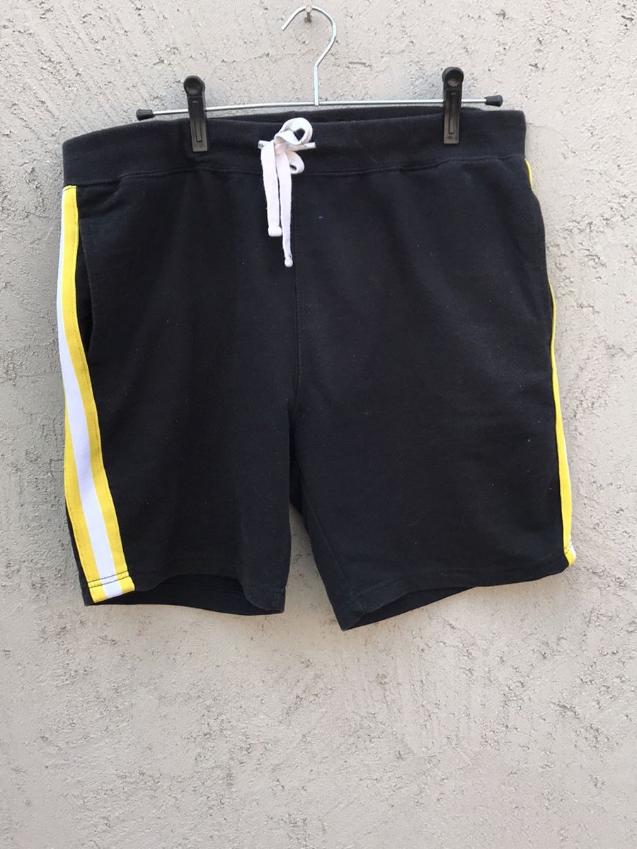 bermuda moletom blue steel