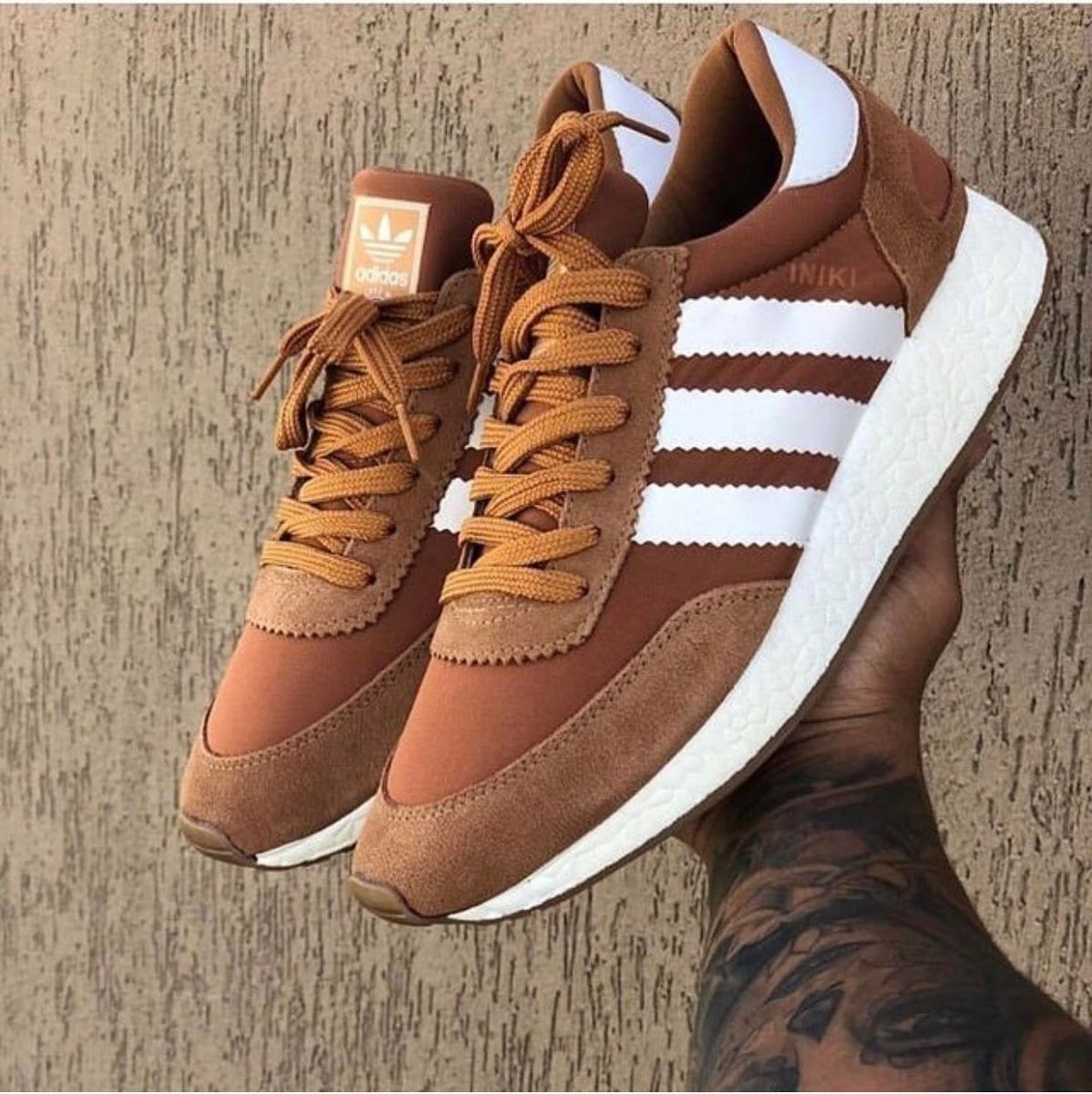 adidas iniki marrom netshoes