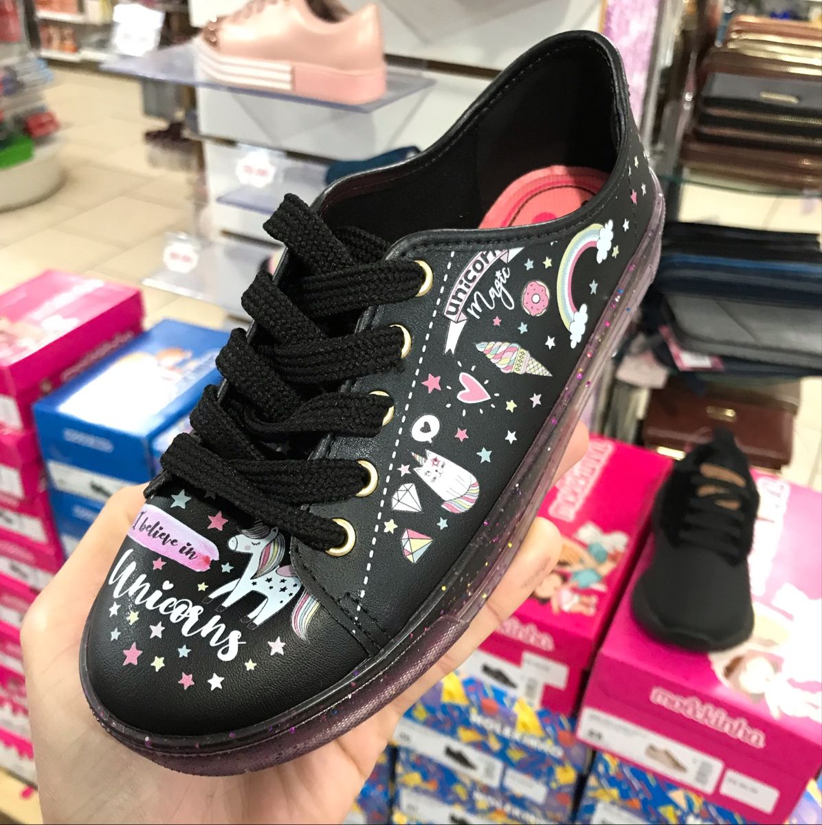 tenis molekinha fashion