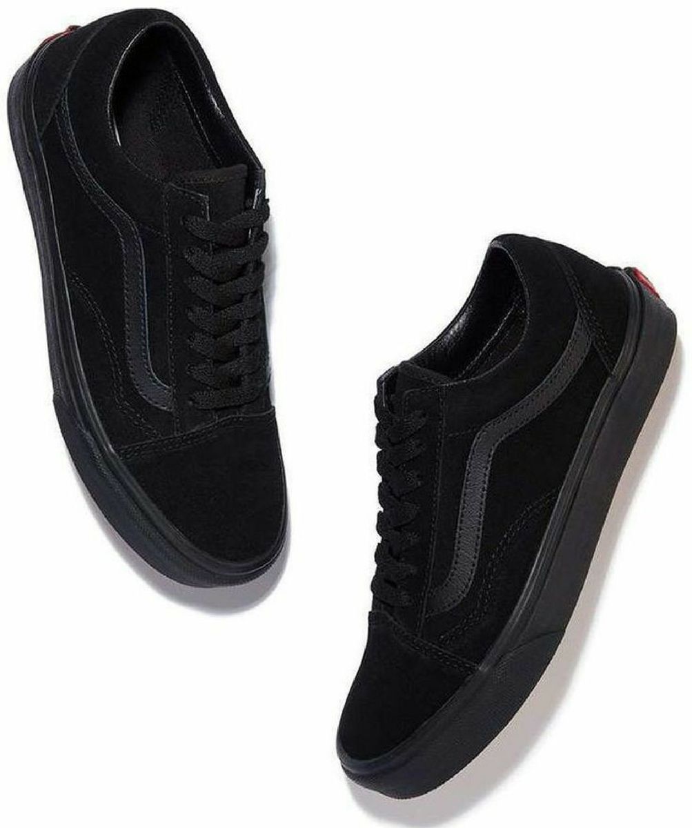 tenis preto feminino estilo vans