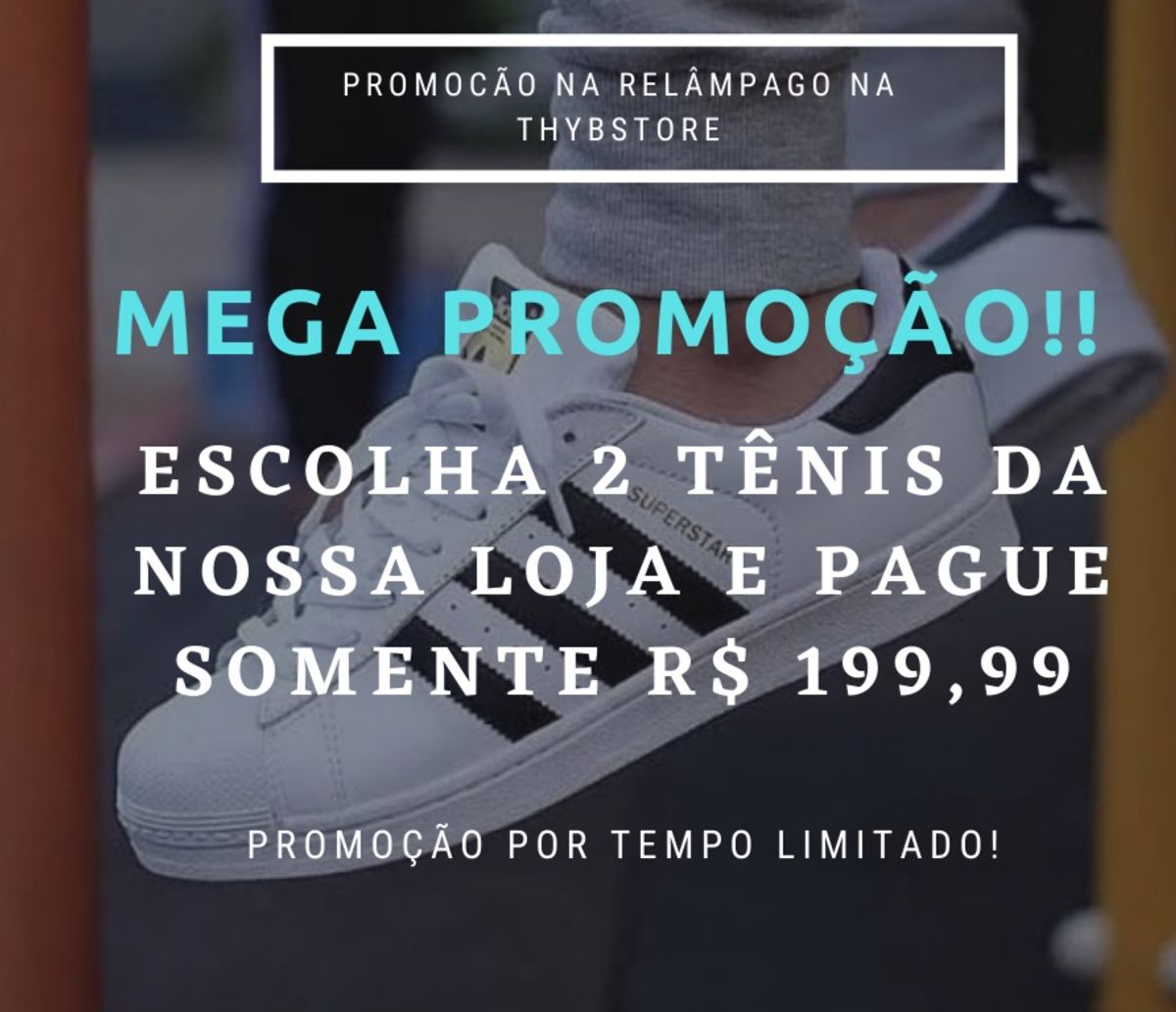 2 tenis por 199 masculino