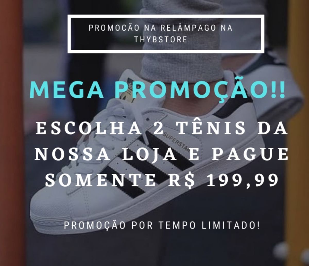 4 tênis por 199