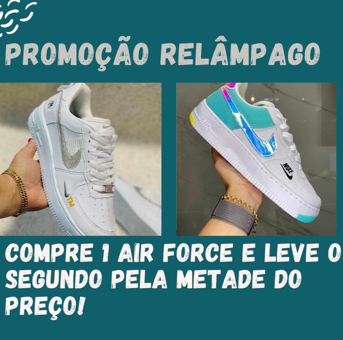 tenis metade branco metade preto