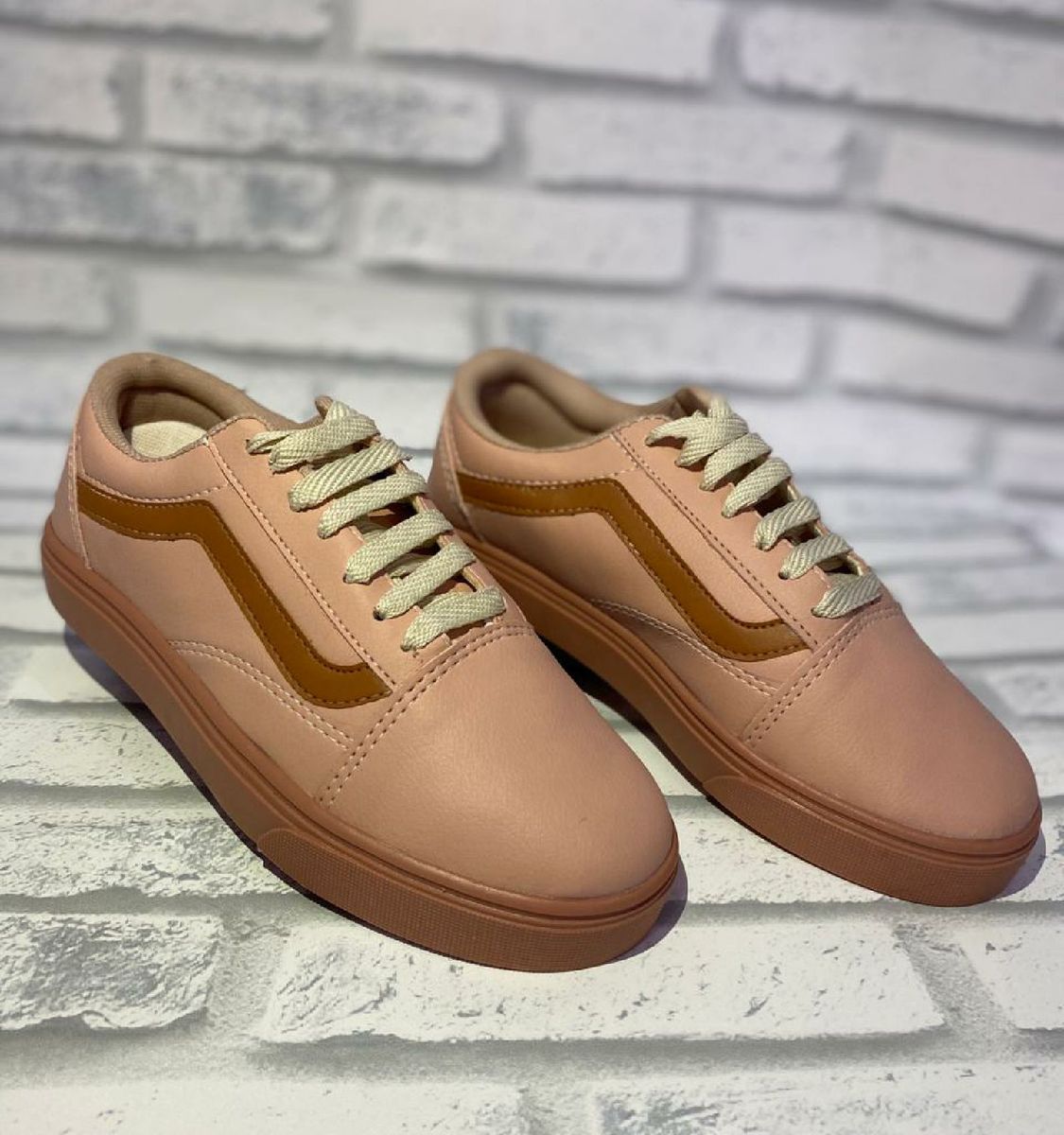 vans feminino nude