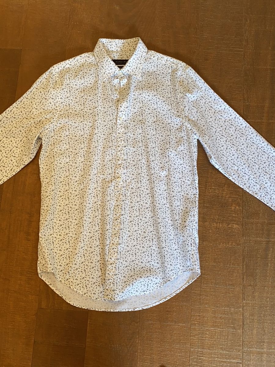 camisa florida zara