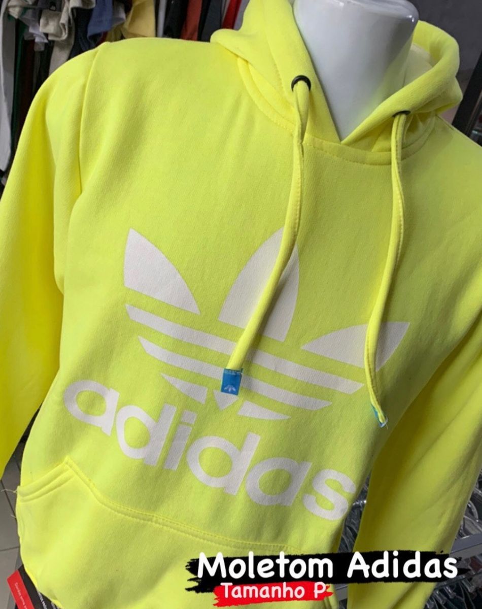 moletom adidas amarelo