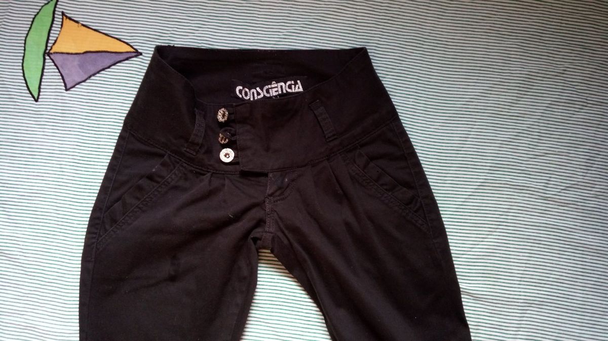 calça de brim feminina