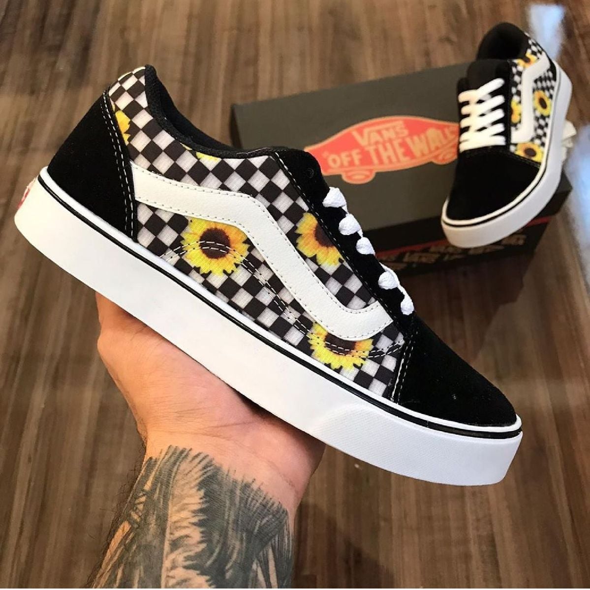 vans old skool girassol