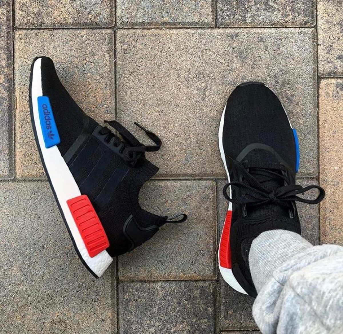 tênis adidas nmd preto e branco