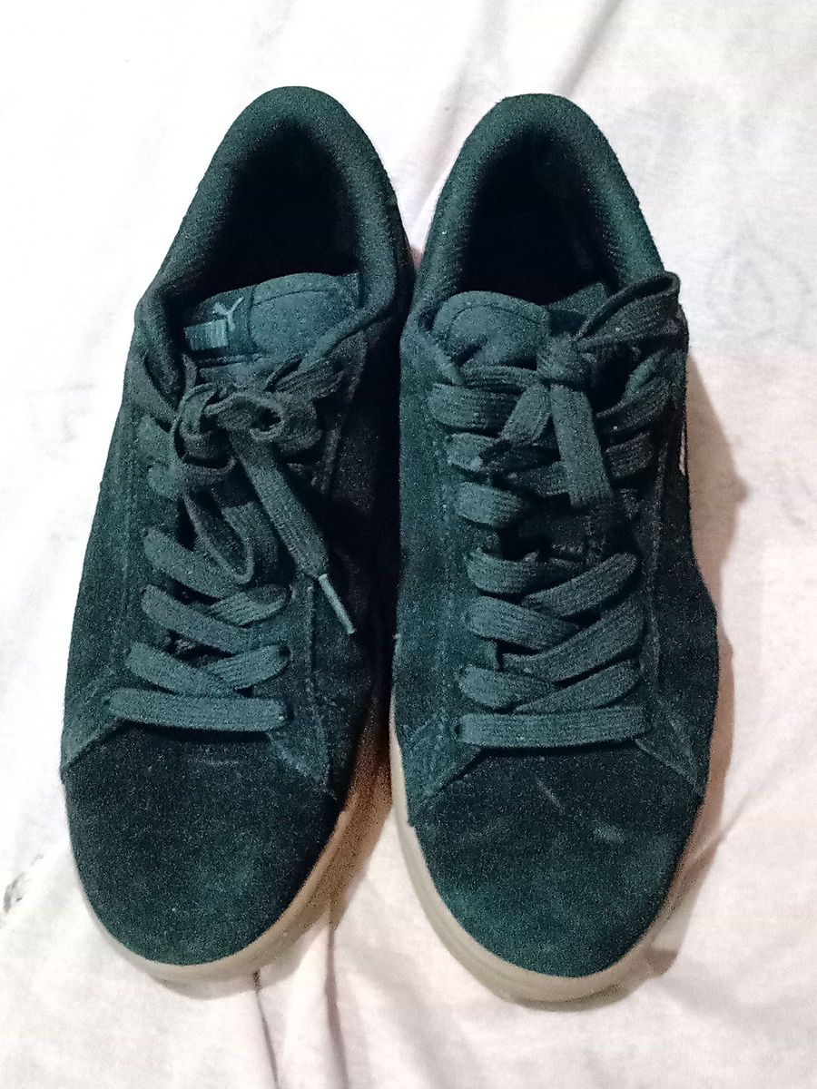 tenis puma sola marrom