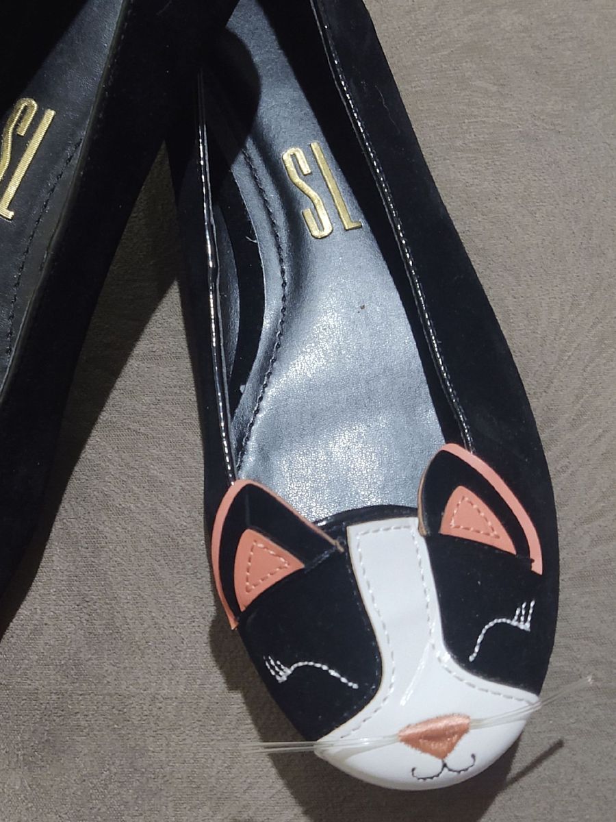 sapatilha santa lolla gatinho