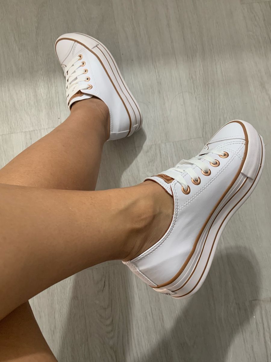 tenis capricho flatform preto