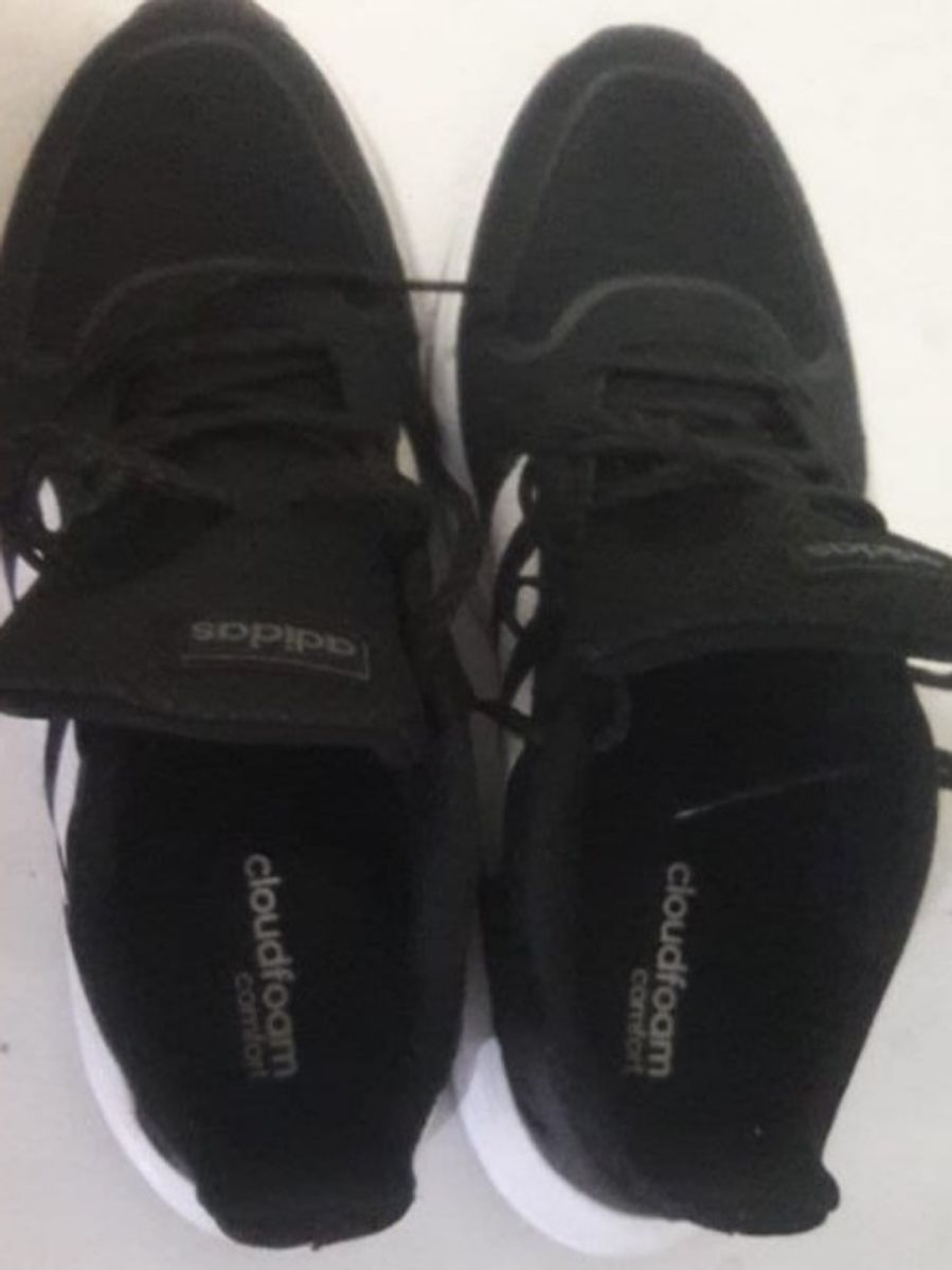 adidas cloudfoam preto masculino