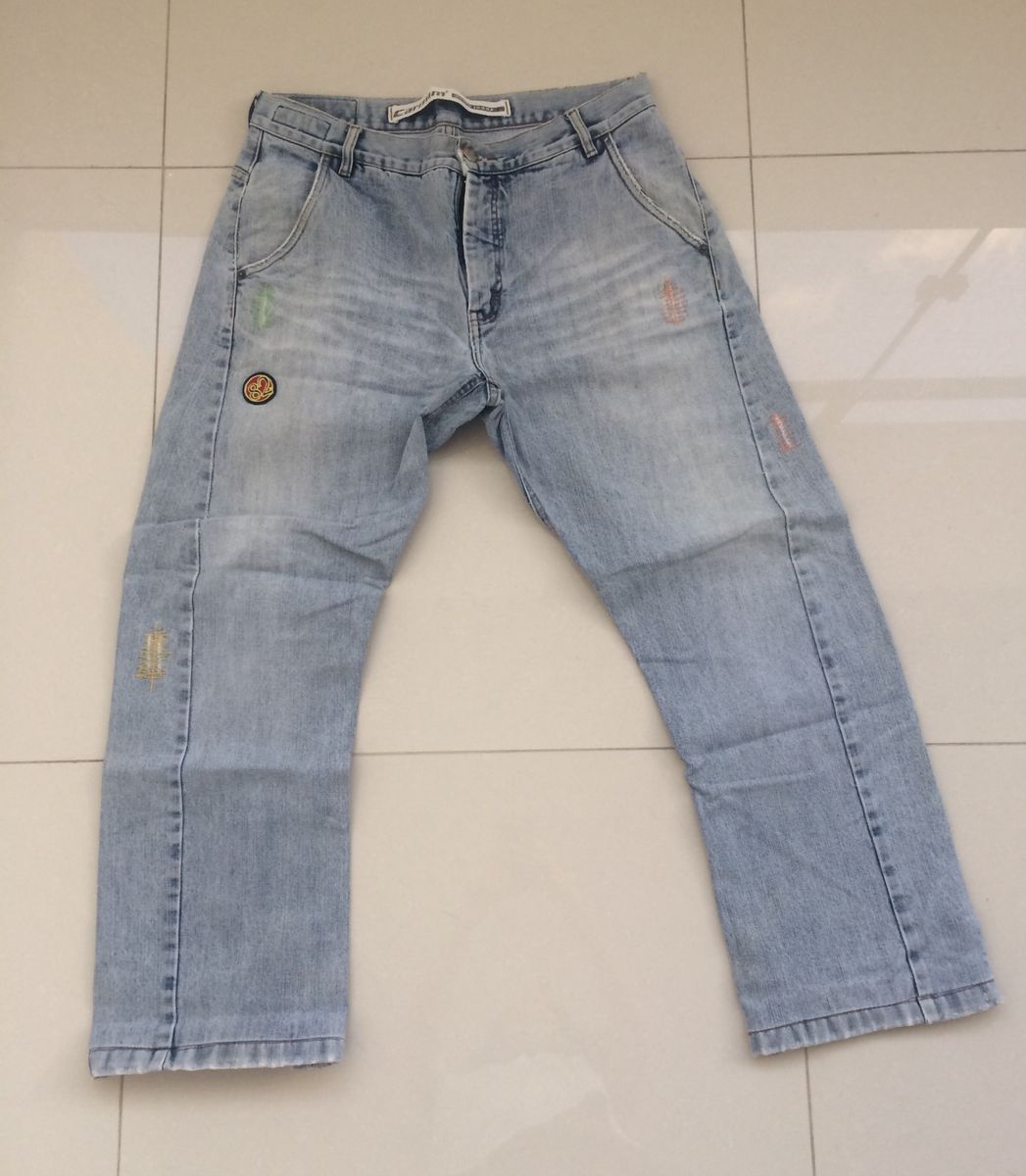 calça jeans masculina carmim