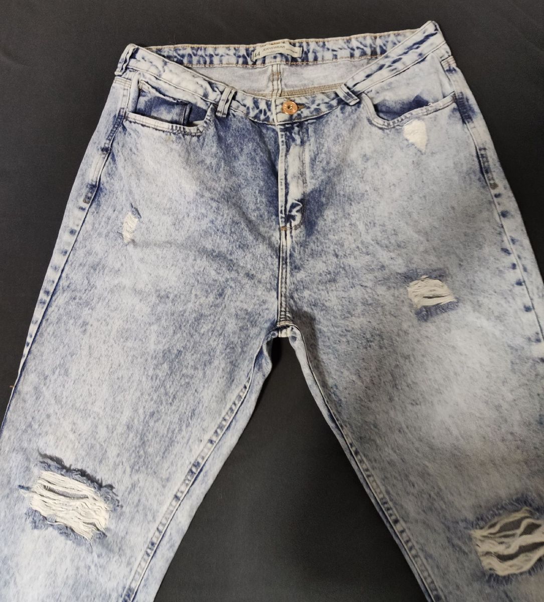 calça cintura alta c&a