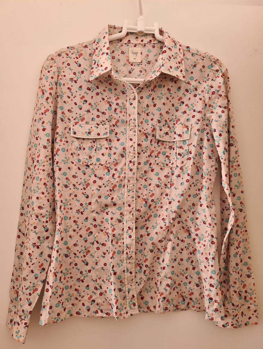 camisa florida hering