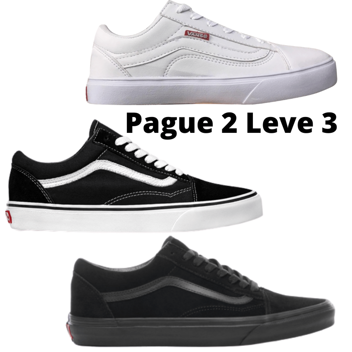 tenis vans leve