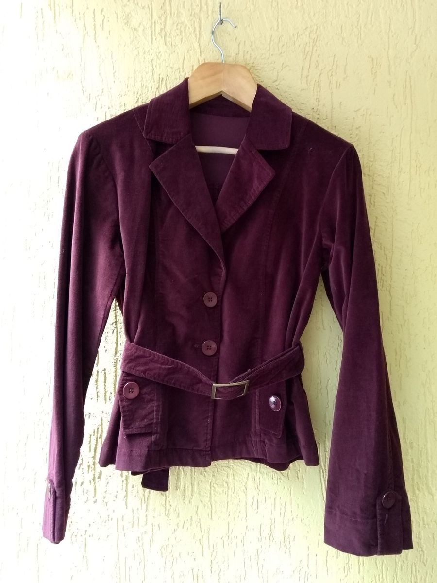 casaquinho de veludo feminino
