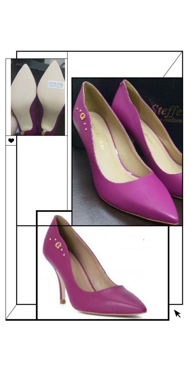 scarpin rosa carmen steffens