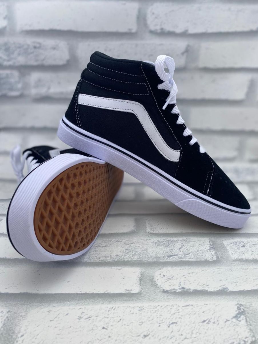 vans old skool preto botinha