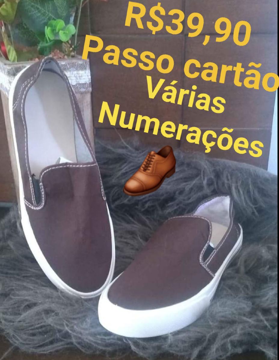 sapato estilo vans