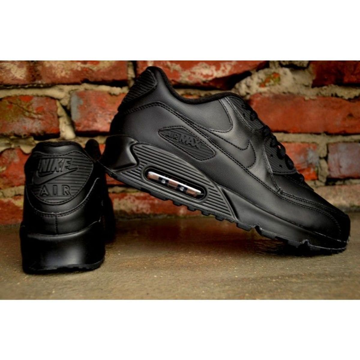 tênis nike air max 90 leather preto