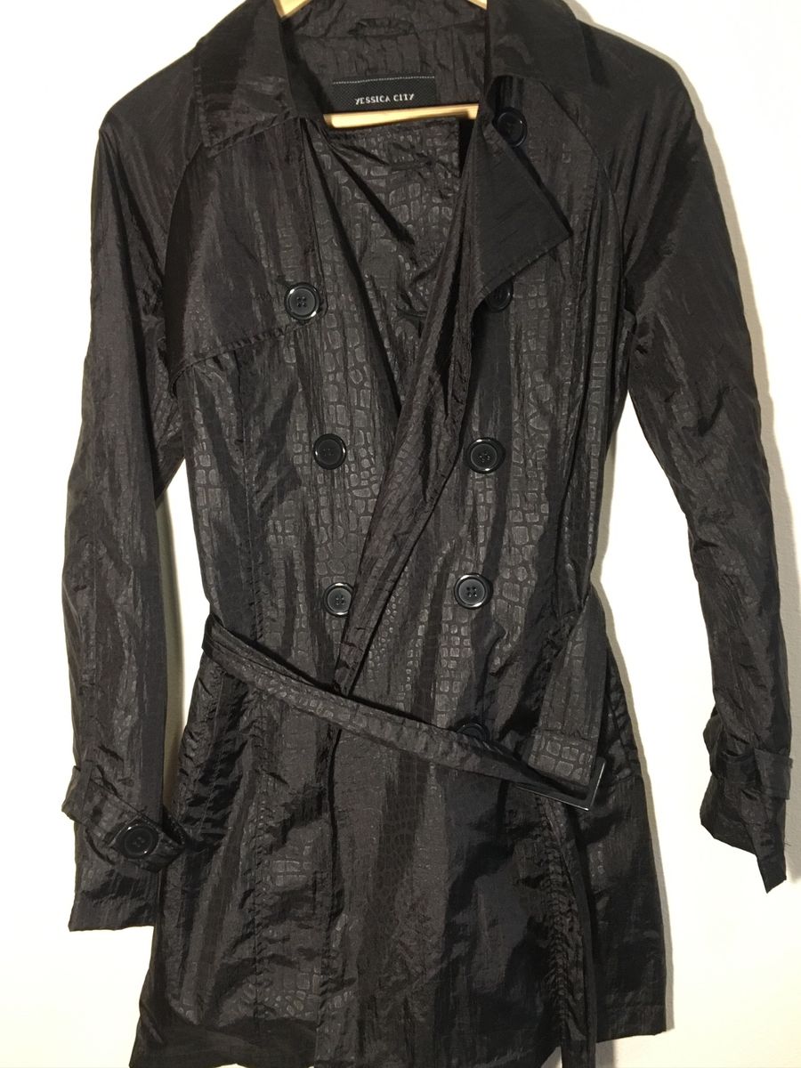 jaqueta preta feminina c&a