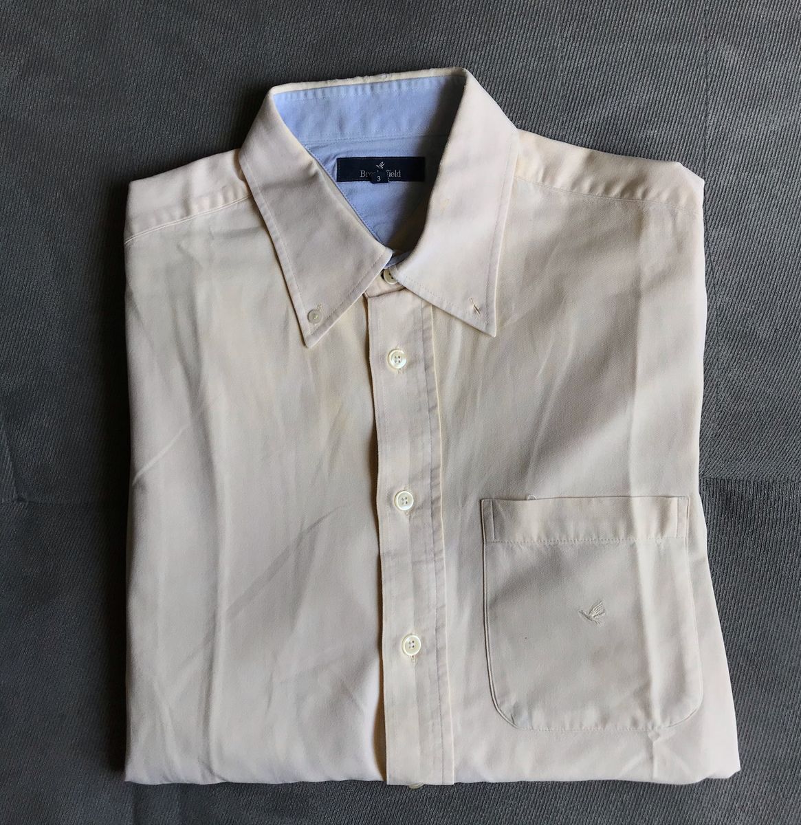 camisa social masculina brooksfield