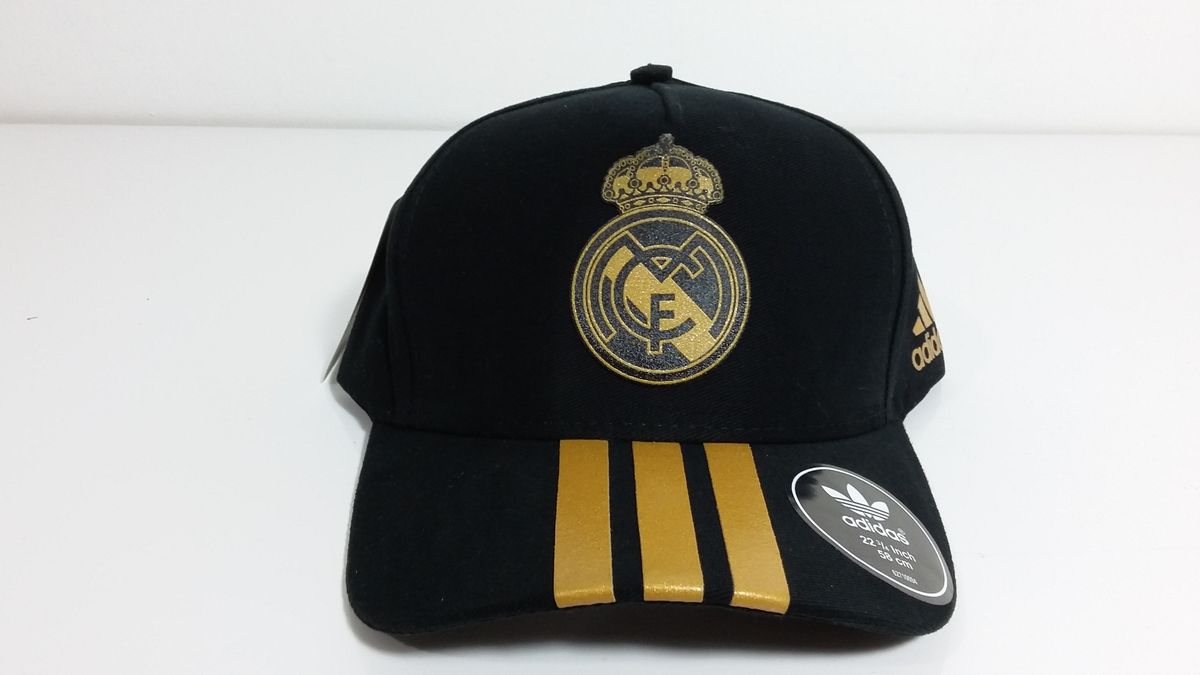 boné real madrid preto