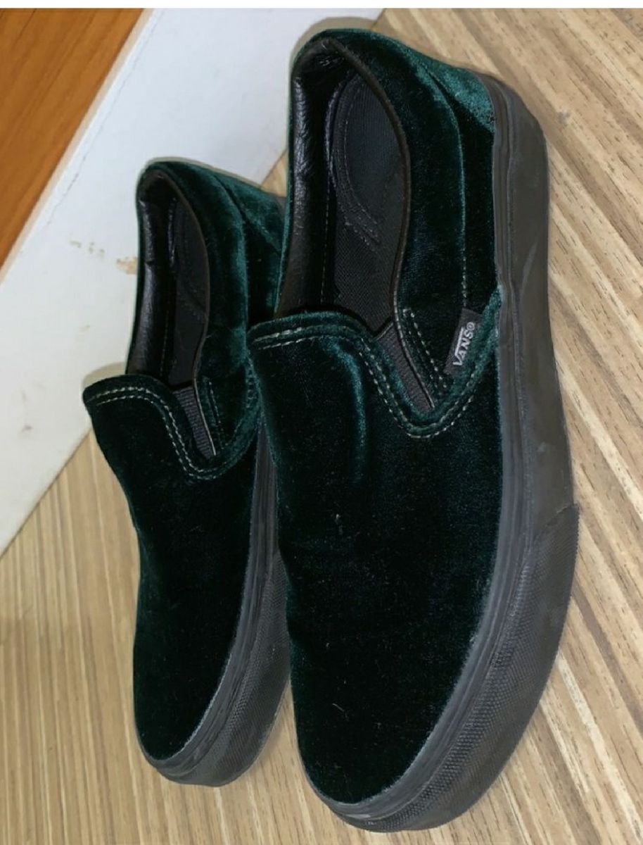 vans preto veludo