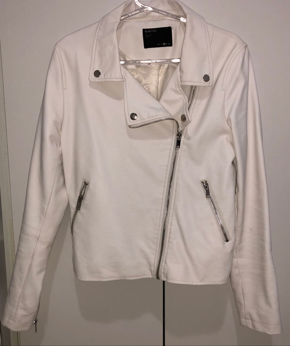 jaqueta branca renner