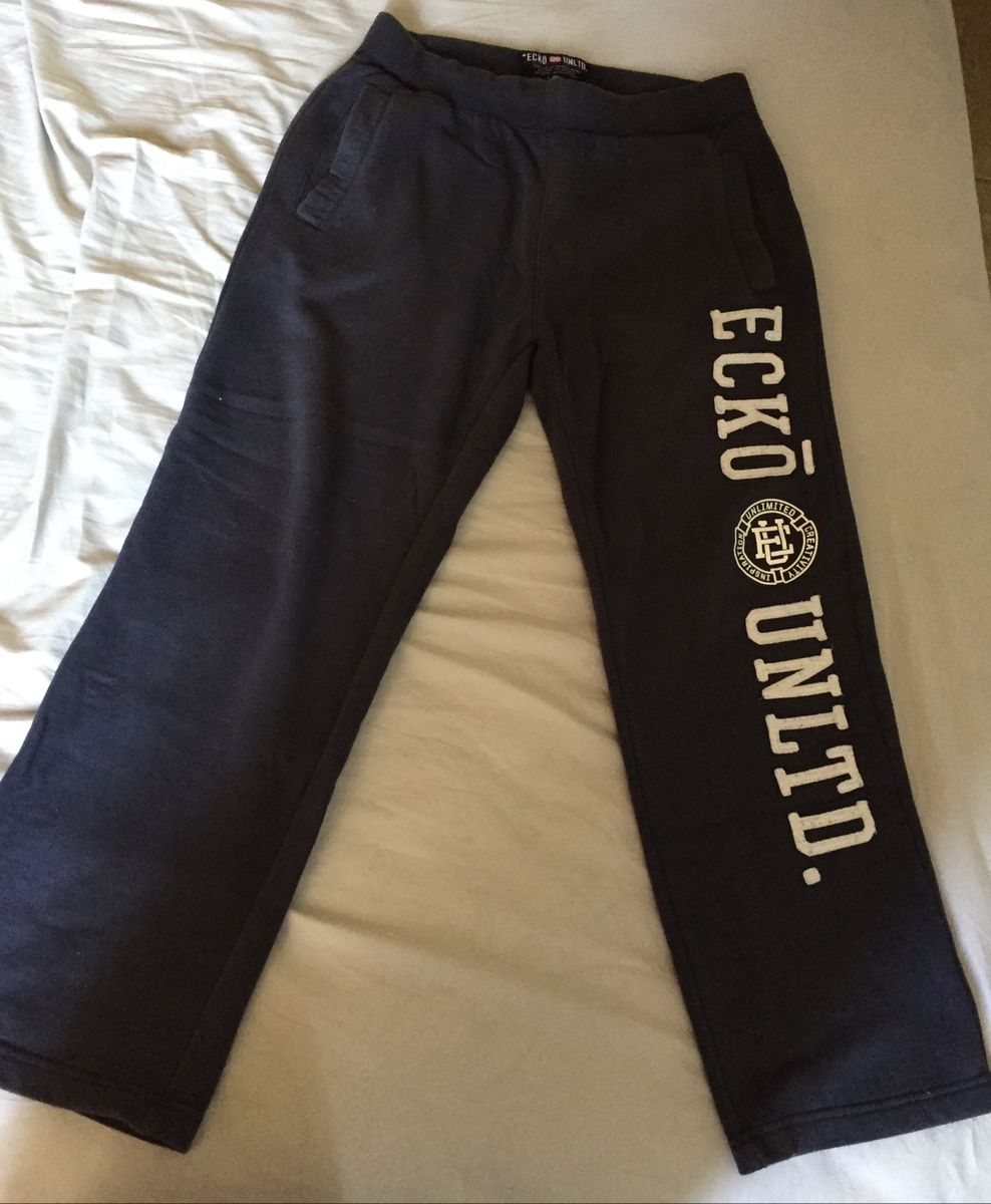 calça moletom ecko unltd