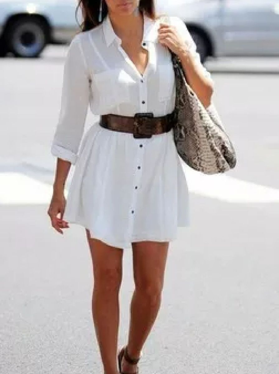 camisa branca feminina saida de praia