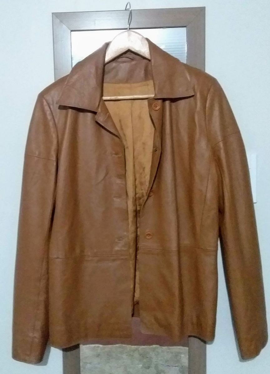 jaqueta de couro siberian