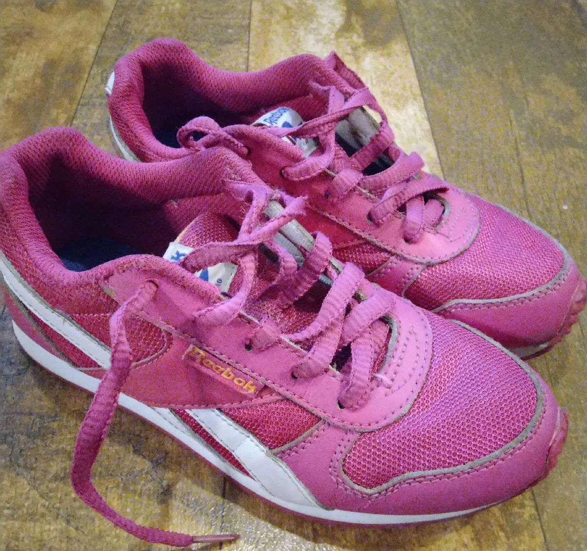 tenis reebok infantil rosa