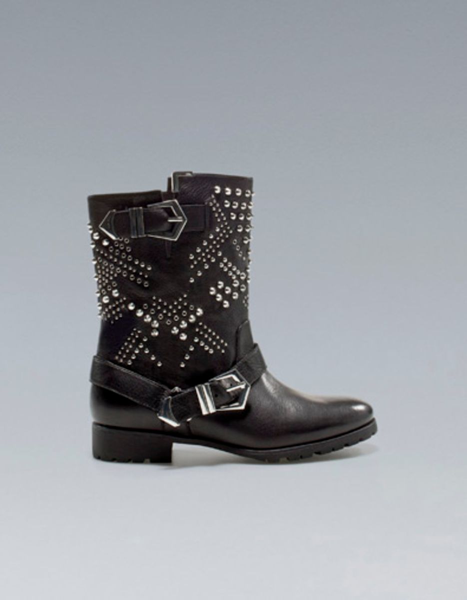 botas biker zara