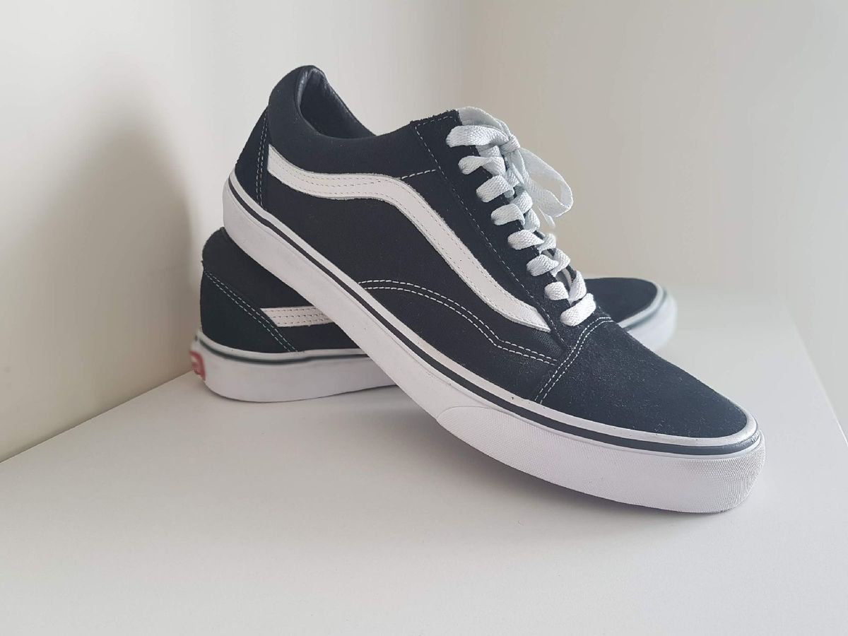 vans old skool biru navy