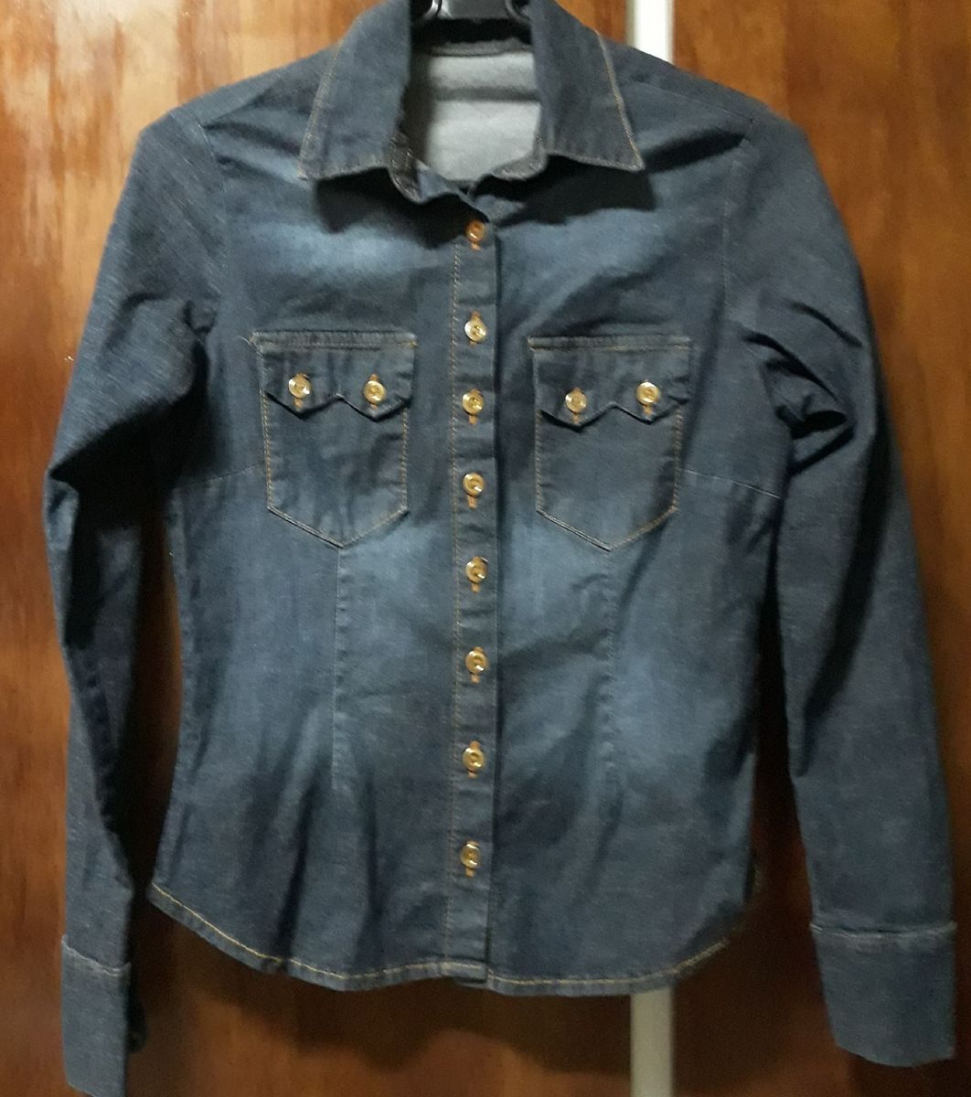 camisa jeans pp