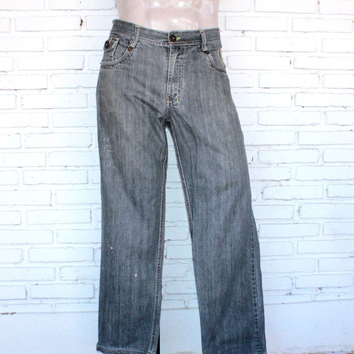 calça jeans masculina carmim