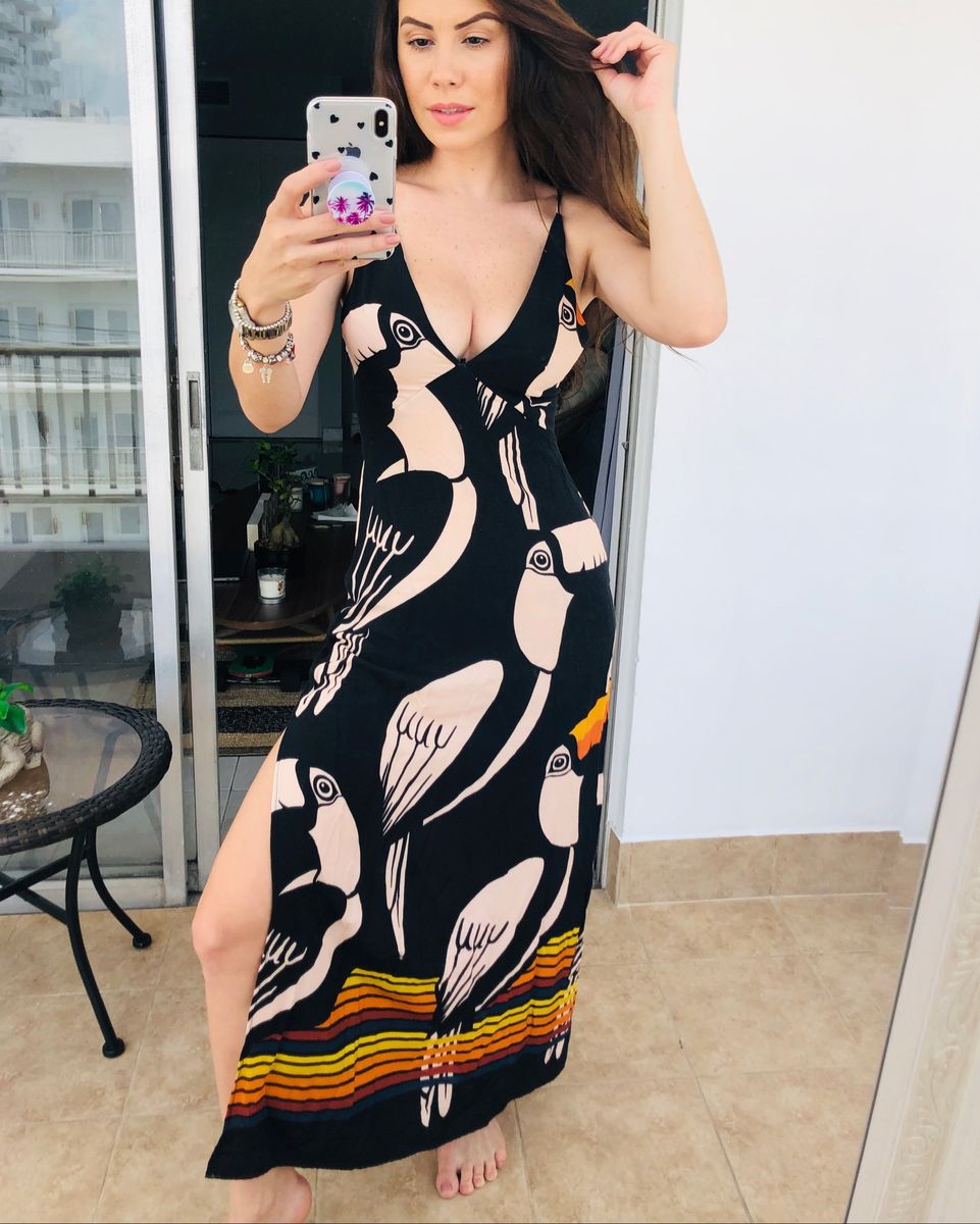 enjoei vestido farm
