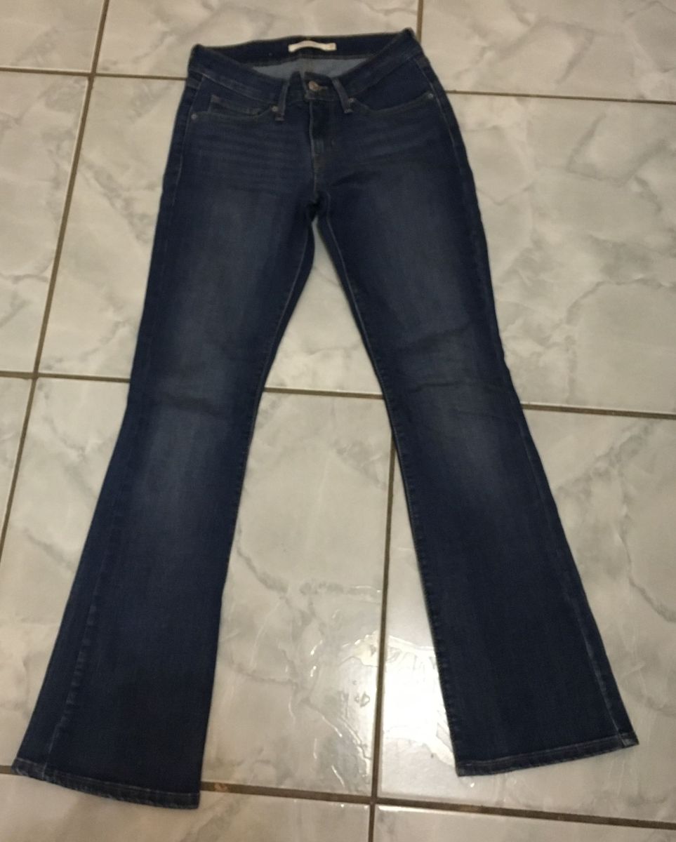 calça levis feminina cintura alta flare