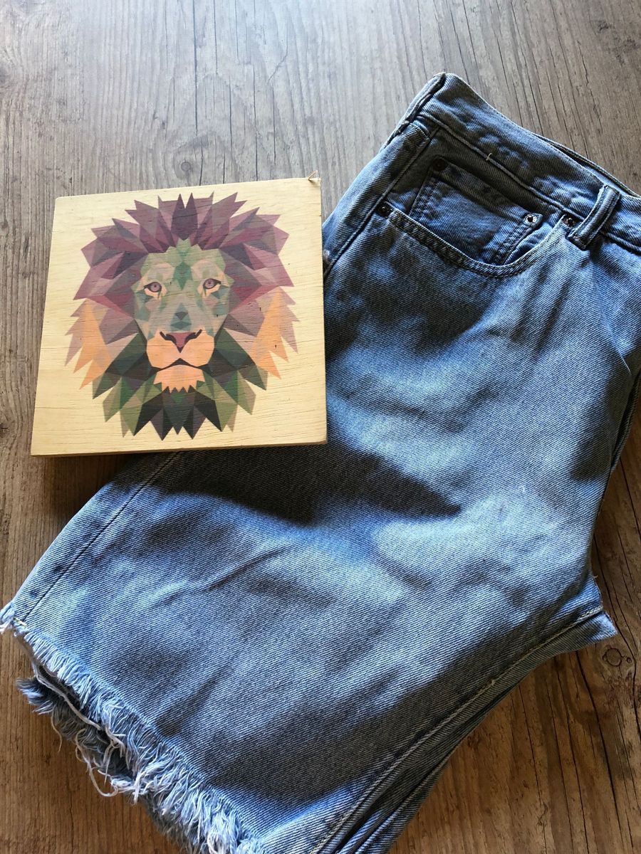 bermuda jeans levis masculina