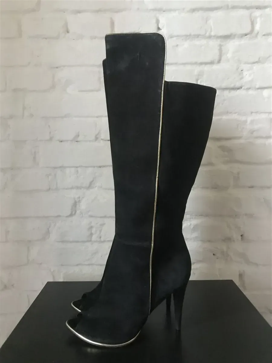 peep toe bota
