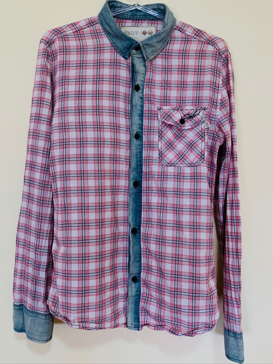 camisas sociais masculinas colcci