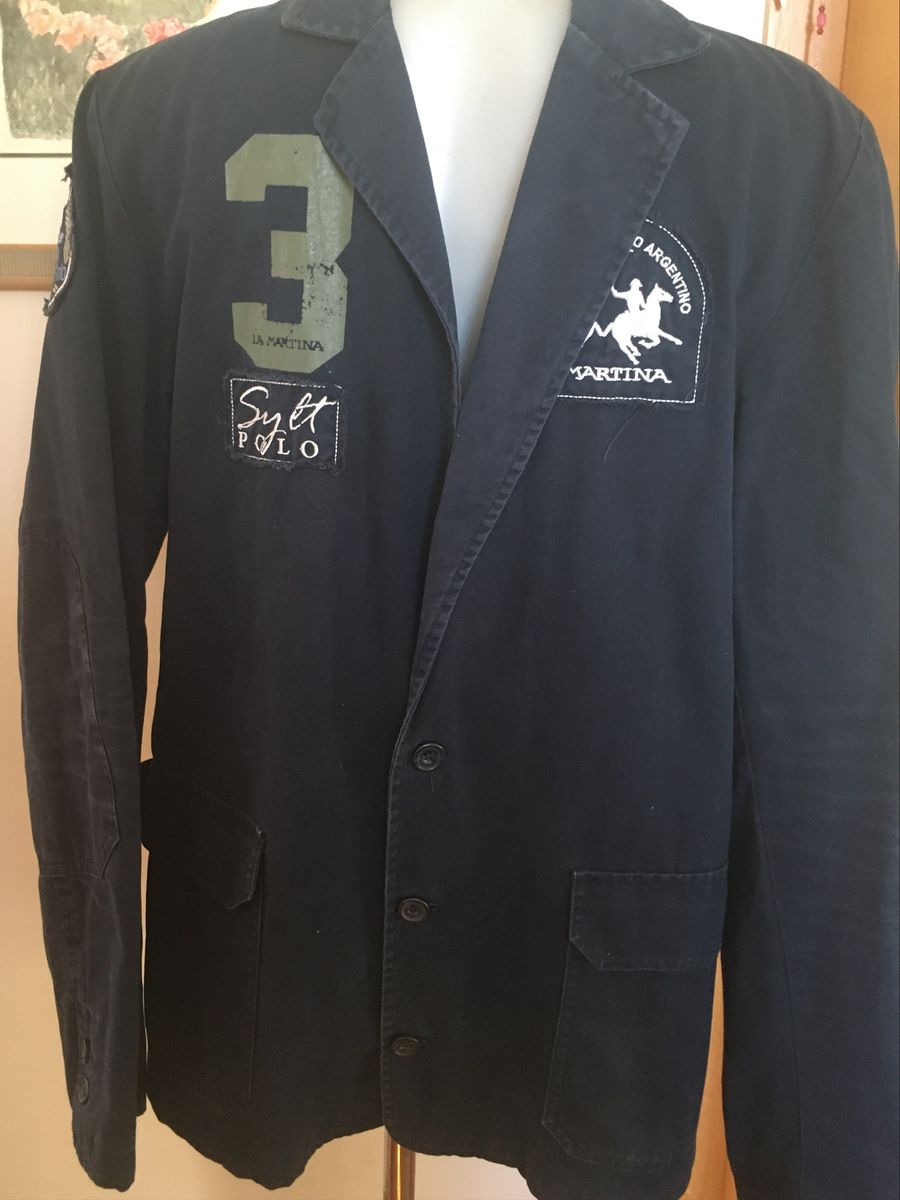 casaco de brim masculino