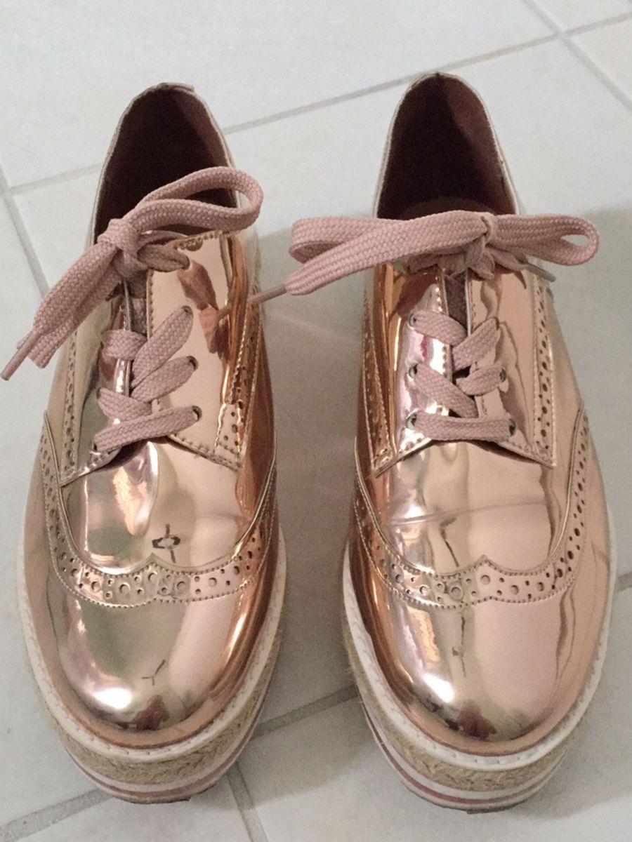 tênis vizzano rose gold